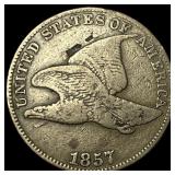 1857 Flying Eagle Cent LIGHTLY CIRCULATED