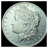 1896-S Silver Morgan Dollar CLOSELY UNCIRCULATED