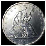 1861-O Seated Liberty Half Dollar