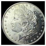 1884 Morgan Silver Dollar CHOICE BU