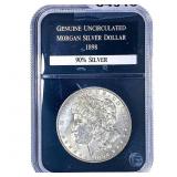 1898 Morgan Silver Dollar  GENUNC
