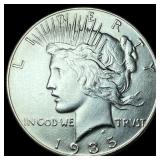 1935 Silver Peace Dollar UNCIRCULATED