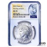 2023 Silver Peace Dollar NGC MS70
