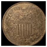 1866 Copper 2-Cent Piece HIGH GRADE
