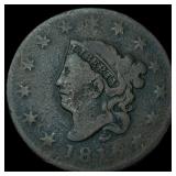 1816 Coronet Head Large Cent NICELY CIRCULATED