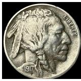 1917-S Buffalo Nickel NEARLY UNCIRCULATED