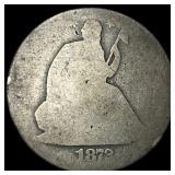 1872-CC Silver Half Dollar NICELY CIRCULATED