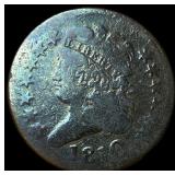 1810 Classic Head Half Cent NICELY CIRCULATED