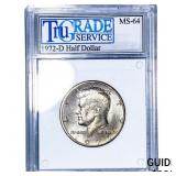 1972-D Kennedy Half Dollar TRU MS64