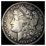 1894-O Silver Morgan Dollar LIGHTLY  CIRCULATED