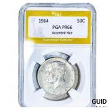 1964 Kennedy Half Dollar PGA PR66