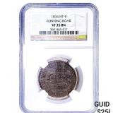 1834 HT-9 Hard Times Token Running Boar  VF35 BN