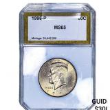 1996-P Kennedy Half Dollar PCI MS65