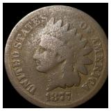 1877 Indian Head Cent NICELY CIRCULATED