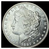 1887 Morgan Silver Dollar CHOICE BU