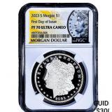 2023-S Morgan Silver Dollar NGC PF70 Ultra Cameo