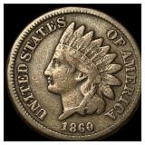 1860 Indian Head Cent NEARLY UNCIRCULATED