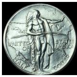 1926 Oregon Trail Memorial Silver Half Dollar CLOS