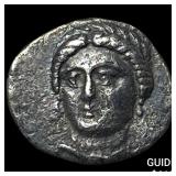 Greek Paphlaginia Sinope Silver Trihemiobol
