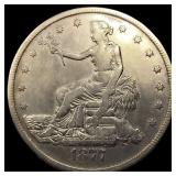 1877-CC Silver Trade Dollar