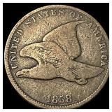 1858 Flying Eagle Cent NICELY CIRCULATED