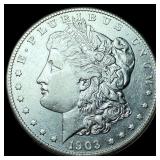 1903-S Silver Morgan Dollar CHOICE AU