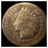 1871 Indian Head Cent NICELY CIRCULATED