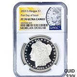 2023-S Morgan Silver Dollar NGC PF70 Ultra Cameo