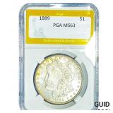 1889 Morgan Silver Dollar PGA MS63