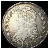 1810 Capped Bust Half Dollar NEARLY UNCIRCULATED