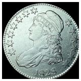 1828 Capped Bust Half Dollar CLOSELY UNCIRCULATED