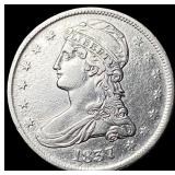 1837 Capped Bust Half Dollar CLOSELY UNCIRCULATED