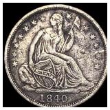 1840 Seated Liberty Half Dime NEARLY  UNCIRCULATE