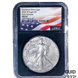 2022-W Silver Eagle NGC MS69 Burnished