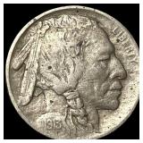 1915-D Buffalo Nickel NEARLY UNCIRCULATED