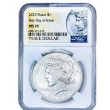 2023 Silver Peace Dollar NGC MS70