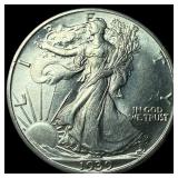 1939 Walking Liberty Half Dollar UNCIRCULATED