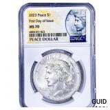 2023 Silver Peace Dollar NGC MS70
