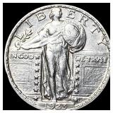 1923 Standing Liberty Silver Quarter CLOSELY UNCIR