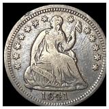 1841 Silver Half Dime LIGHTLY CIRCULATED