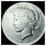 1927 Peace Silver Dollar CLOSELY UNCIRCULATED