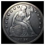 1850-O Seated Liberty Dollar