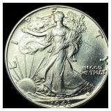 1943 Silver Half Dollar (Walking Liberty) UNCIRCUL