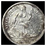 1873 Seated Liberty Dime HIGH GRADE