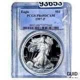 1997-P Silver Eagle PCGS PR69 DCAM