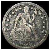 1856 Seated Liberty Dime LIGHTLY CIRCULATED