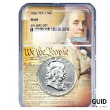 1956 Franklin Half Dollar NGC PF69