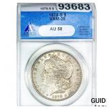 1878-S Morgan Silver Dollar ANACS AU58 VAM-28