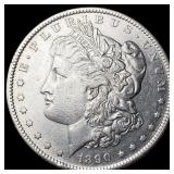 1890-S Silver Morgan Dollar LIGHTLY  CIRCULATED