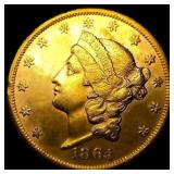 1864 $20 Gold Double Eagle